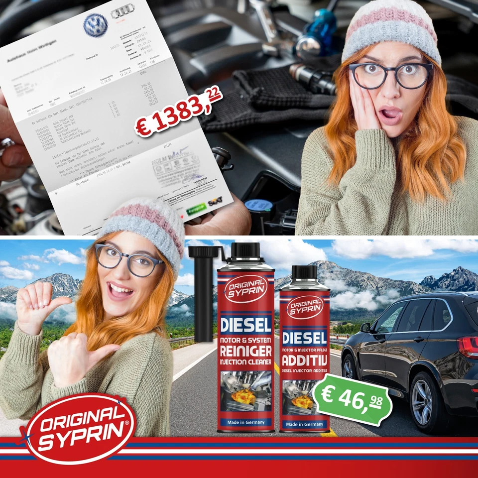 SYPRIN Diesel System Reiniger - Dieselreiniger Dieselzusatz 3x500ml - Bild 3 von 4