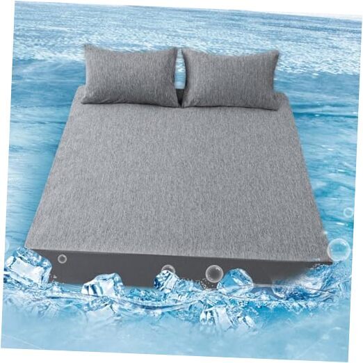 Cooling Sheets Cooling Bed Sheets Queen Sheet Set Cooling Queen 3 PC Gray-image