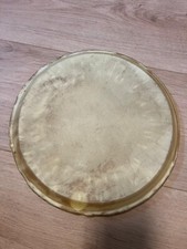Ersatzfell Naturfell für Handtrommel 10" (25cm) aufgezogen