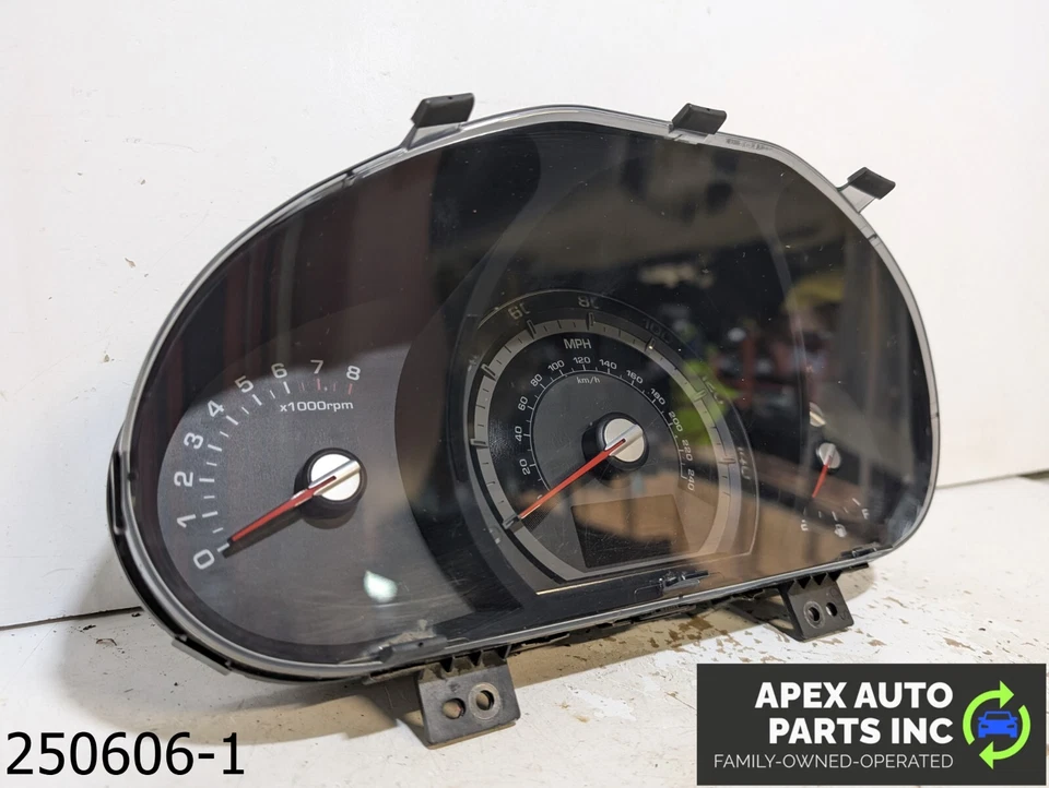 Grupo velocímetro MPH encendido convencional OEM 2011-2013 Kia Sportage 2,4 L Foto 3 de 4