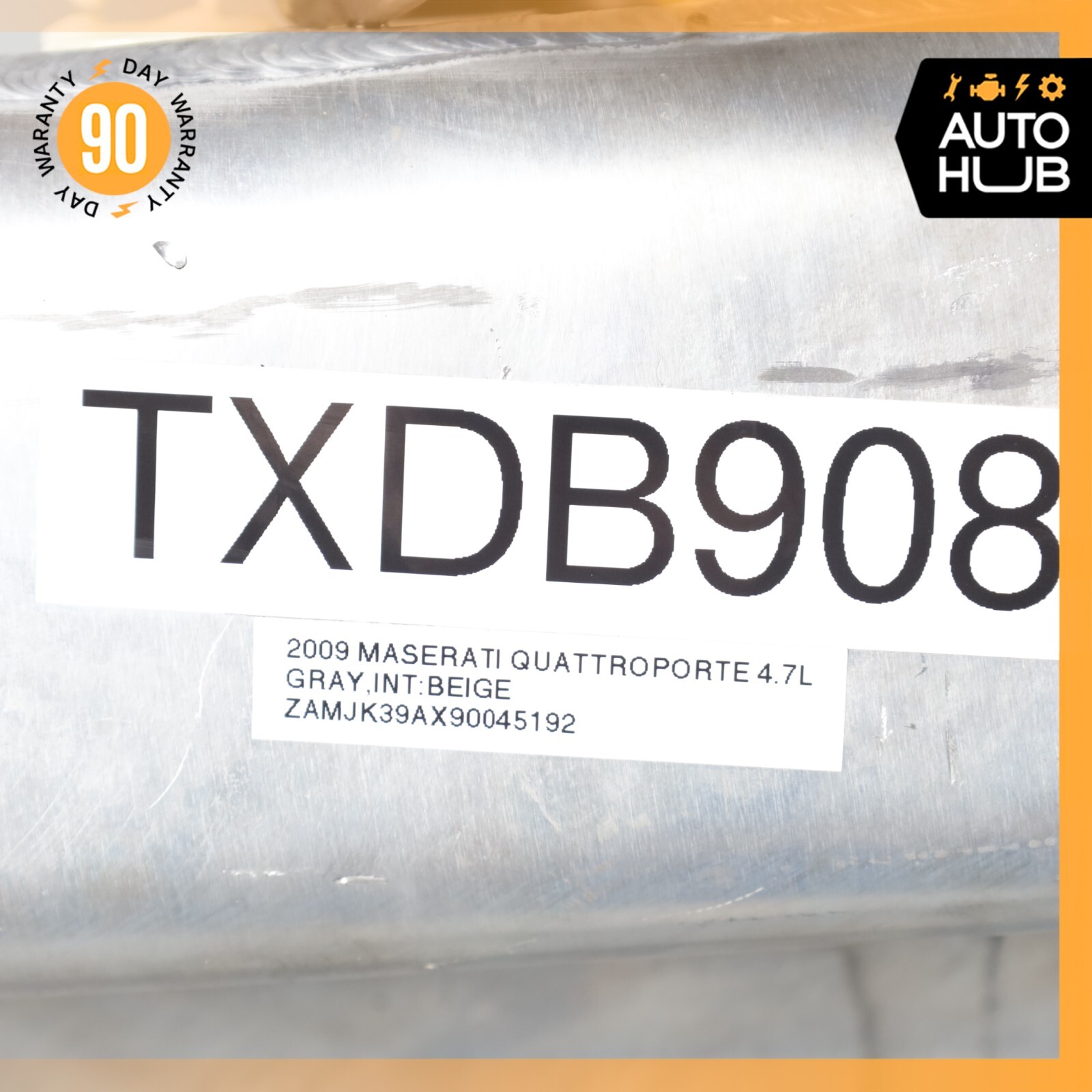 06-13 Maserati Quattroporte M139 S GT S Gas Fuel Tank Reservoir Assembly OEM 50k