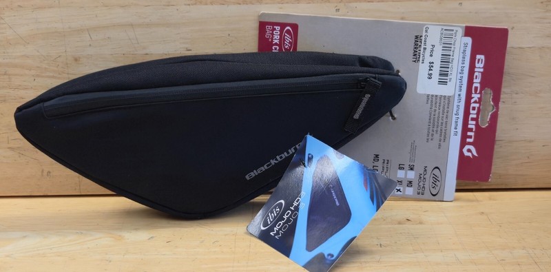 Ibis Pork Shop frame bag Mojo HD3 XL Black.  NIB. No Returns