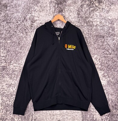 New The Hundreds Sweatshirt XL Mens 8 Mile Full Zip Hoodie
