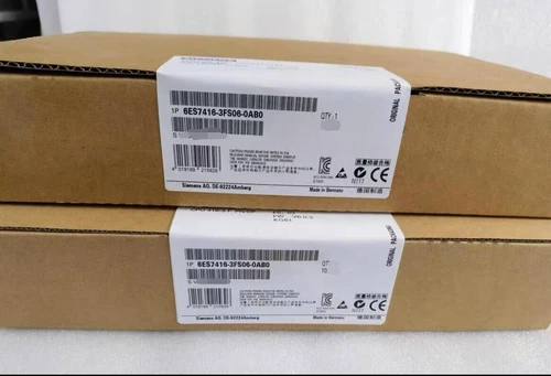 SIEMENS 6ES7416-3FS06-0AB0 Central Processing Unit  6ES7416-3FS06-0AB0 - Picture 1 of 3
