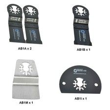 Versa Tool ABMTKIT8 5 Pcs Universal Multi Tool Oscillating Blade Assortment Kit