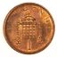 thumbnail 2  - Great Britain 1976 One 1 New Penny Queen Good Condition Circulated Coin 