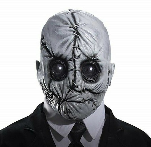 Pferdekopf-Maske Aus Latex, Braun – Vollgesichtsmaske Für Cosplay, Halloween & Kostümpartys