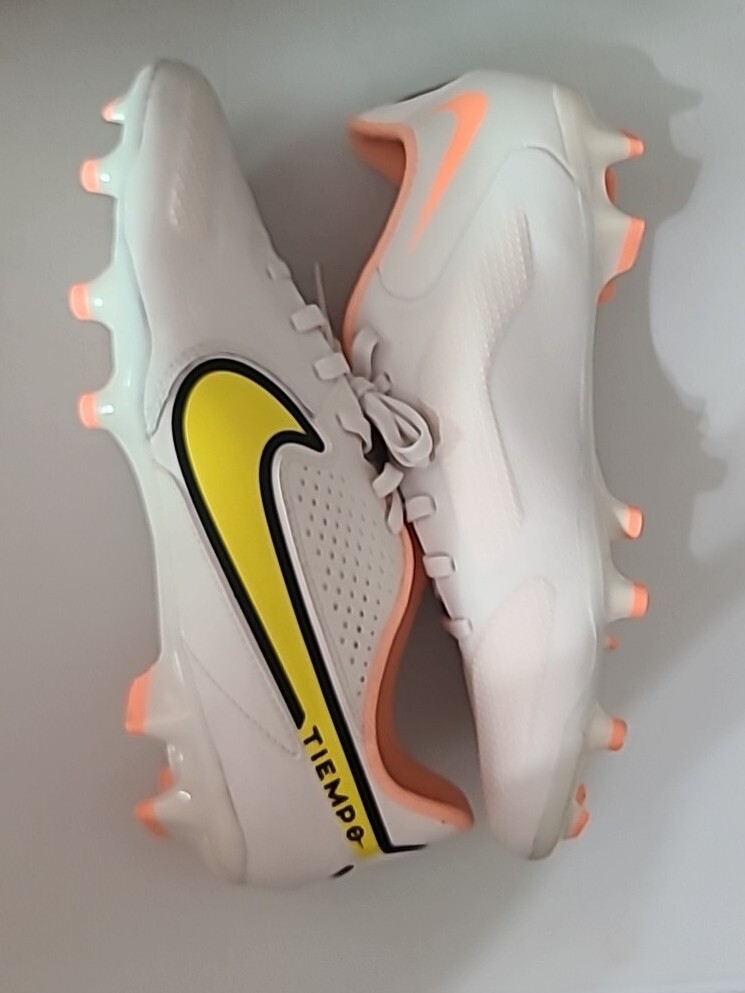 NIKE TIEMPO LEGEND 9 ACADEMY FG/MG PHANTOM-YELLOW STRIKE  display picture 1