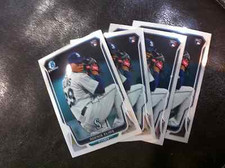 2014 Bowman Chrome #28 Roenis Elias 4 count Rookie Card Lot Seattle Mariners