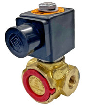 Parker Lucifer 2/2 NC Solenoid Valve G1/4 115V AC 60Hz 8W – 321K4106