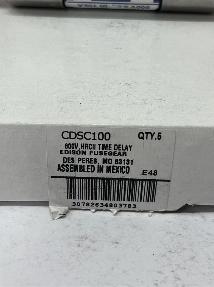 Edison CDSC100 Tipo D Lote de 5 Foto 4 de 4