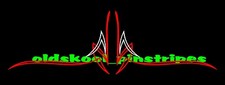 Custom Motorcycle Corner Pinstripe Vintage Hot Rod Custom Vinyl Decal Pair Custom Motorcycle Corner Pinstripe Vintage Hot Rod Custom Vinyl Decal Pair