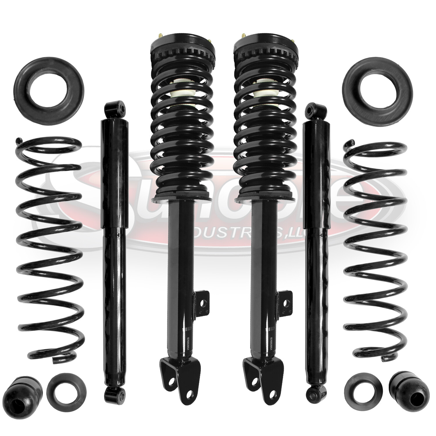 2013-2019 Ram 1500 Air to Complete Struts w/ Shocks and Springs Conversion Kit