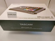 TASCAM Mixcast 4 One-stop Podcast Production USB Audio Interface Bluetooth