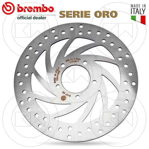 Bremsscheibe Vorne Brembo 68B407B0 Aprilia Scarabeo Light / Ie 200 2015-image