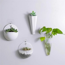 Vertical Plant Display Pots for Balcony or Indoor Use with Easy Installation