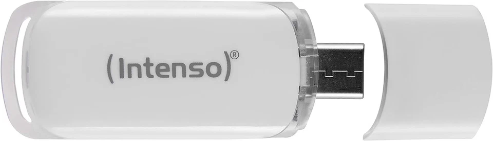 Intenso Flash Line 64 GB - TYPE C Flash Drive - Super Speed USB 3.1, white 64GB - Image 3 of 4