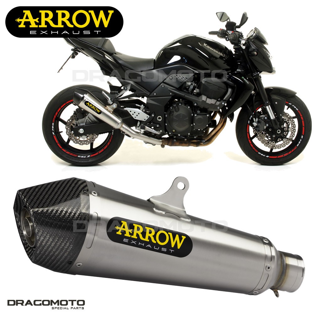 Silencieux KAWASAKI Z 750 2011 2012 ARROW Nichrom pot echappement sport X-KONE