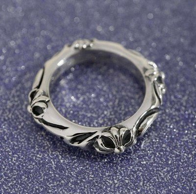 【希少】Chrome Hearts SBT BAND RING SLV925 Chrome hearts 1998 SBT Band Ring .925 Sterling Silver Size 8 | eBay