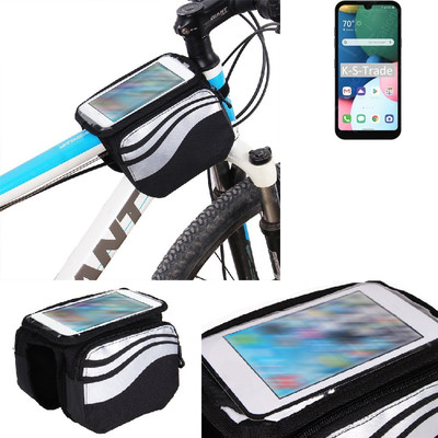 Fahrrad Halterung für LG Electronics Fortune 3 Rahmenhalter Fahrradtasche Rahme