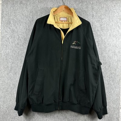 Dubai World Cup Pferderennen Trainingsjacke Full Zip Herren schwarz Größe XL