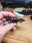 Vintage 1974 Porsche P-911 Hot Wheels Black, Gold Rims Hong Kong #3968 Loose