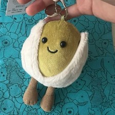 Jellycat Amuseables Horatio Pistachio Bag Charm Keychain Cute Christmas Gifts
