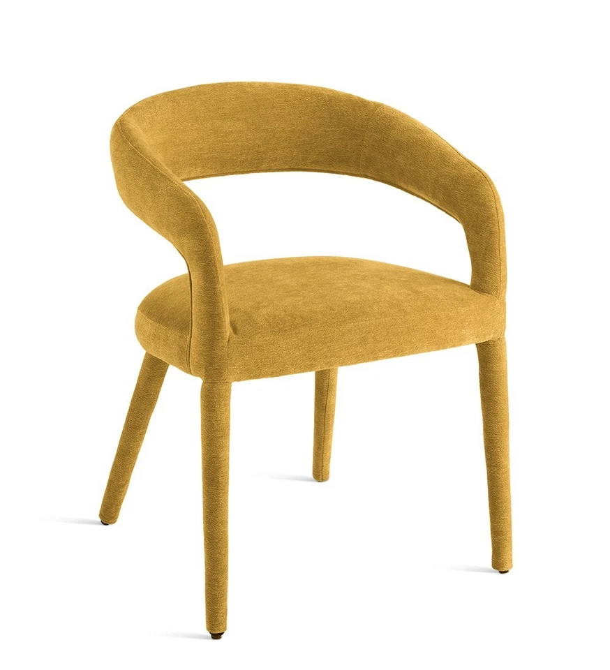 Ensemble De 2 Fauteuils En Tissu Bouclè Écru Design Moderne CIC-946 - Photo 1/1