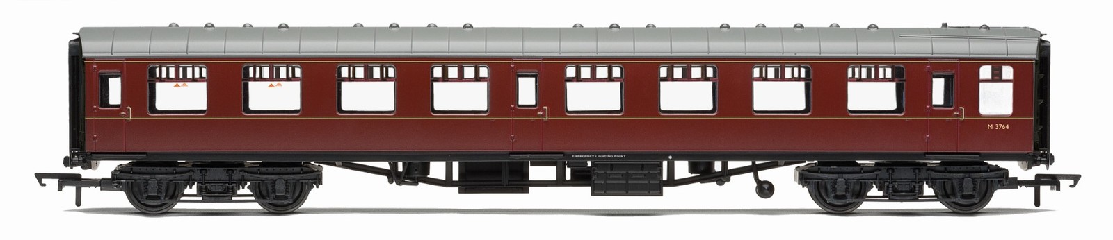 Hornby R40519 OO Gauge BR Mk1 Tourist Second Open TSO Coach BR Maroon M3764