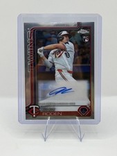 2025 Topps Chrome update Alan Roden Rookie Auto RC Twins #AC-AR