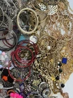 +30 Lb Lot  Of Used Costume Jewelry Vintage to Modern Wearable +400 Pzas