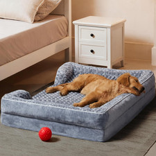 Dog Beds for Large Sized Dogs, Washable Orthopedic Dog Couch Sofa Bed with Water