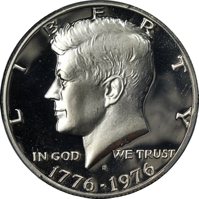 Proof PR 69 Graded 1976 Kennedy US Half Dollars (1964-Now) for
