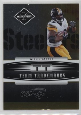 2006 Leaf Limited Team Trademarks 18/100 Willie Parker #TT-32 0q3