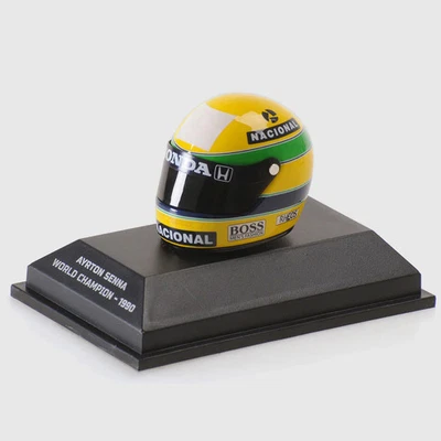 Minichamps 1/8 Scale 1990 Ayrton Senna World Champion Helmet