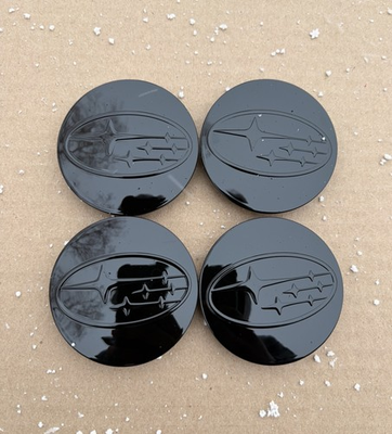 #ad #ad Set Of 4 Subaru Full Black Wheel Center Cap 28821SA030 $23.99