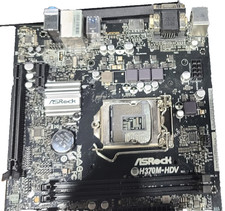 Asrock Intel H370M-HDV Socket LGA 1151 Micro ATX Motherboard Lot Of 2
