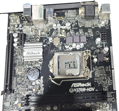Asrock Intel H370M-HDV Socket LGA 1151 Micro ATX Motherboard Lot Of 2