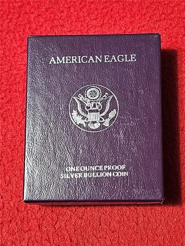 1995-P PROOF American Silver Eagle ASE Dollar   OGP                    #MF-T2225