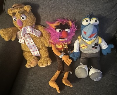 Authentic Disney Store The Muppets Gonzo Stuffed Doll 18 Fozzy & Animal Plushie