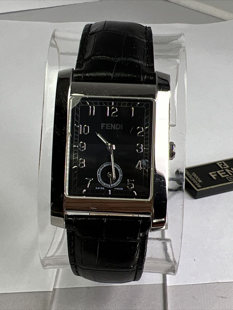Unisex Fendi Watch 048-7000G-014 Quartz Black Dial Stainless Unisex Fendi Watch 048-7000G-014 Quartz Black Dial Stainless