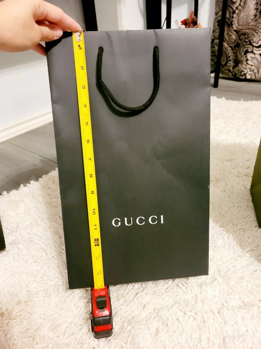 GUCCI Paper Bag 15” x 9 x 3.25