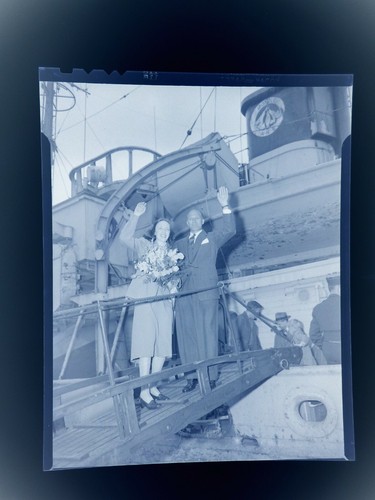 '48 Ronne Expedición de Investigación Antártica Barco Beaumont Foto Antigua LOTE NEGATIVO T22 - Imagen 7 de 12