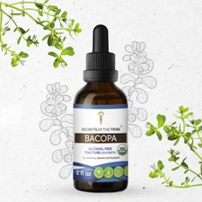 Secrets Of The Tribe Bacopa Tincture Alcohol-FREE