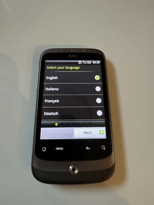 Unlocked HTC Wildfire A3333 - Grey/Silver Smartphone
