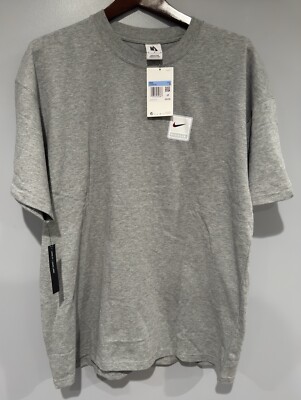 NWT Pigalle X Nike Shirt Gray Men’s Medium Power of Sport Streetwear Boxy  Loose