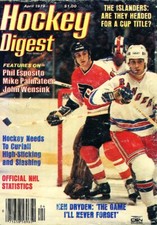 HOCKEY DIGEST MAGAZINE - Apr. 1979 Vol. 7, No. 5 - Wensink, Palmateer, Fotiu etc