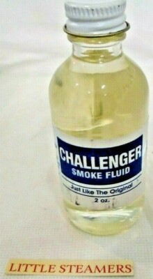 AMERICAN FLYER CHALLENGER SMOKE FLUID ''JUST LIKE ORIGINAL'' 2OZ. BOTTLE   WO