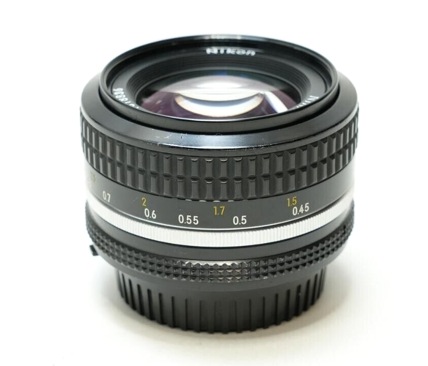 Near MINT] Nikon Ai Nikkor 50mm F/1.4 MF Standard Prime Lens wz