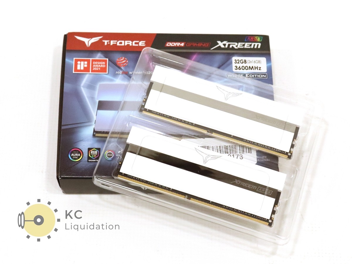 TEAMGROUP T-Force Xtreem ARGB 32GB Kit (2x16GB) DDR4 3600MHz CL18